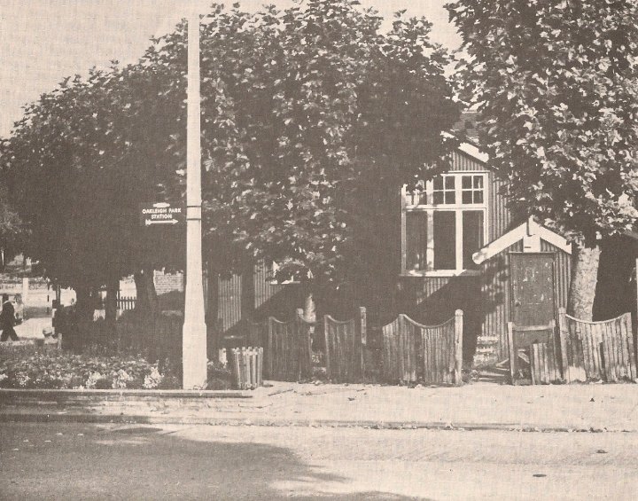 Image of original tin church